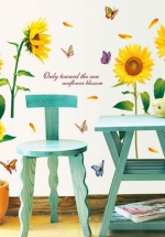 Decal Trang Trí Hoa Hướng Dương