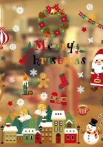 Decal Trang Trí Ông Già Noel Và Tuần Lộc