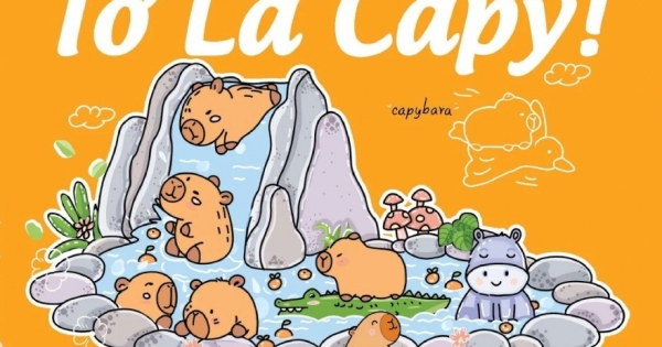 Sách Tô Màu Chữa Lành – Don’t Worry, Tớ Là Capy!