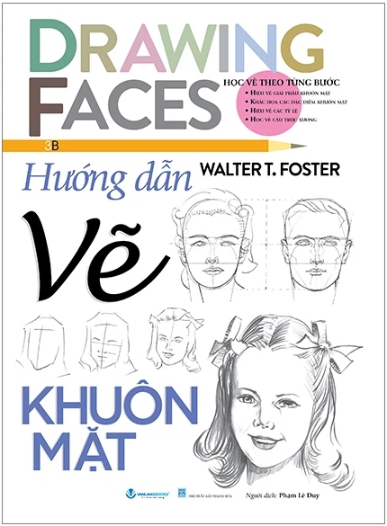 Drawing Faces – Học Vẽ Theo Từng Bước – Hướng Dẫn Vẽ Khuôn Mặt