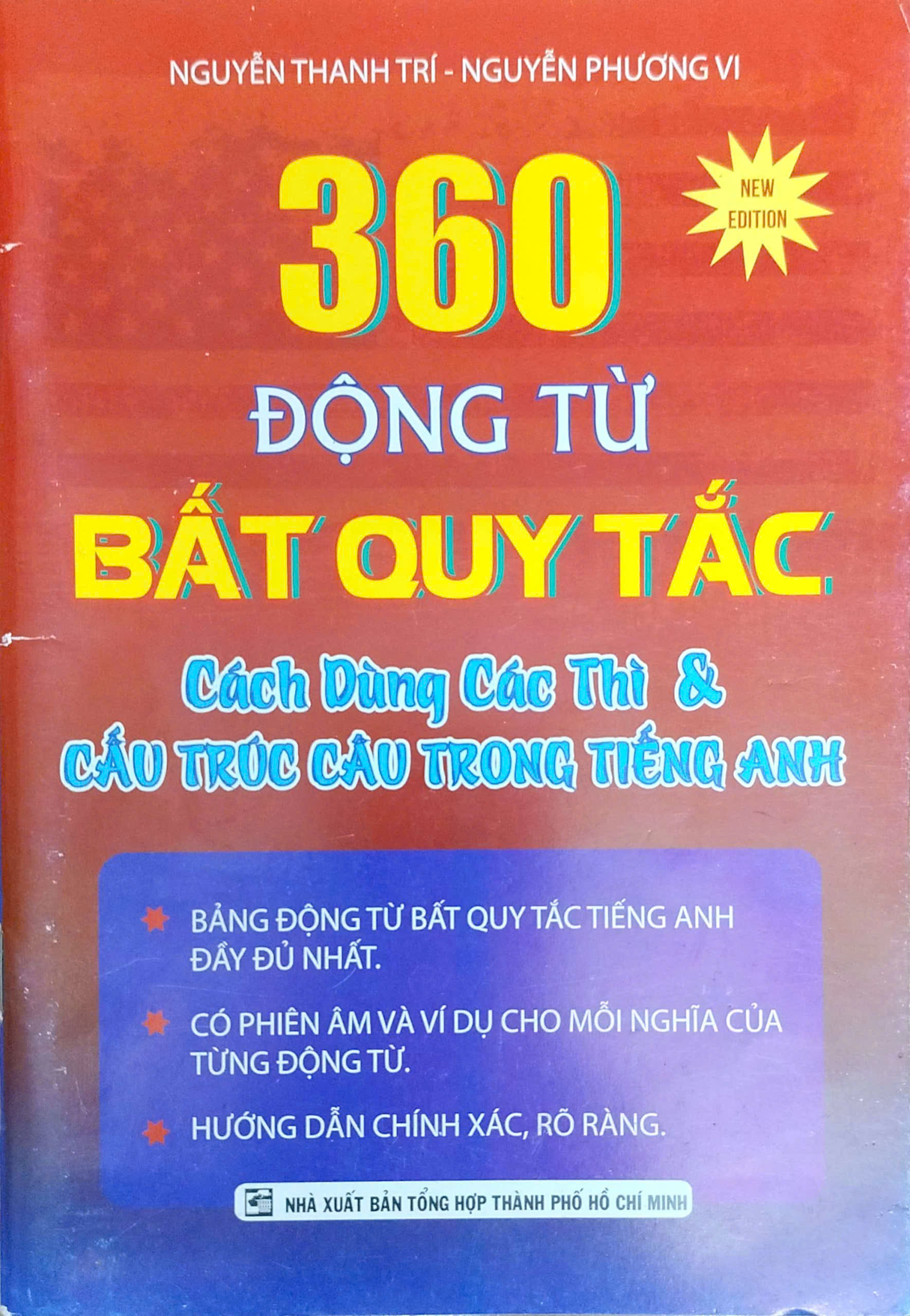 360 Động Từ Bất Quy Tắc & Cách Dùng Thì  Và Cấu Trúc Câu Trong Tiếng Anh (KV)