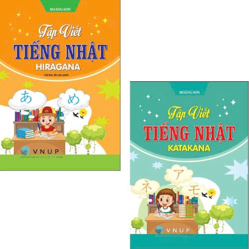 PLT – Combo Tập Viết Tiếng Nhật Katakana + Hiragana (Bộ 2 Cuốn)