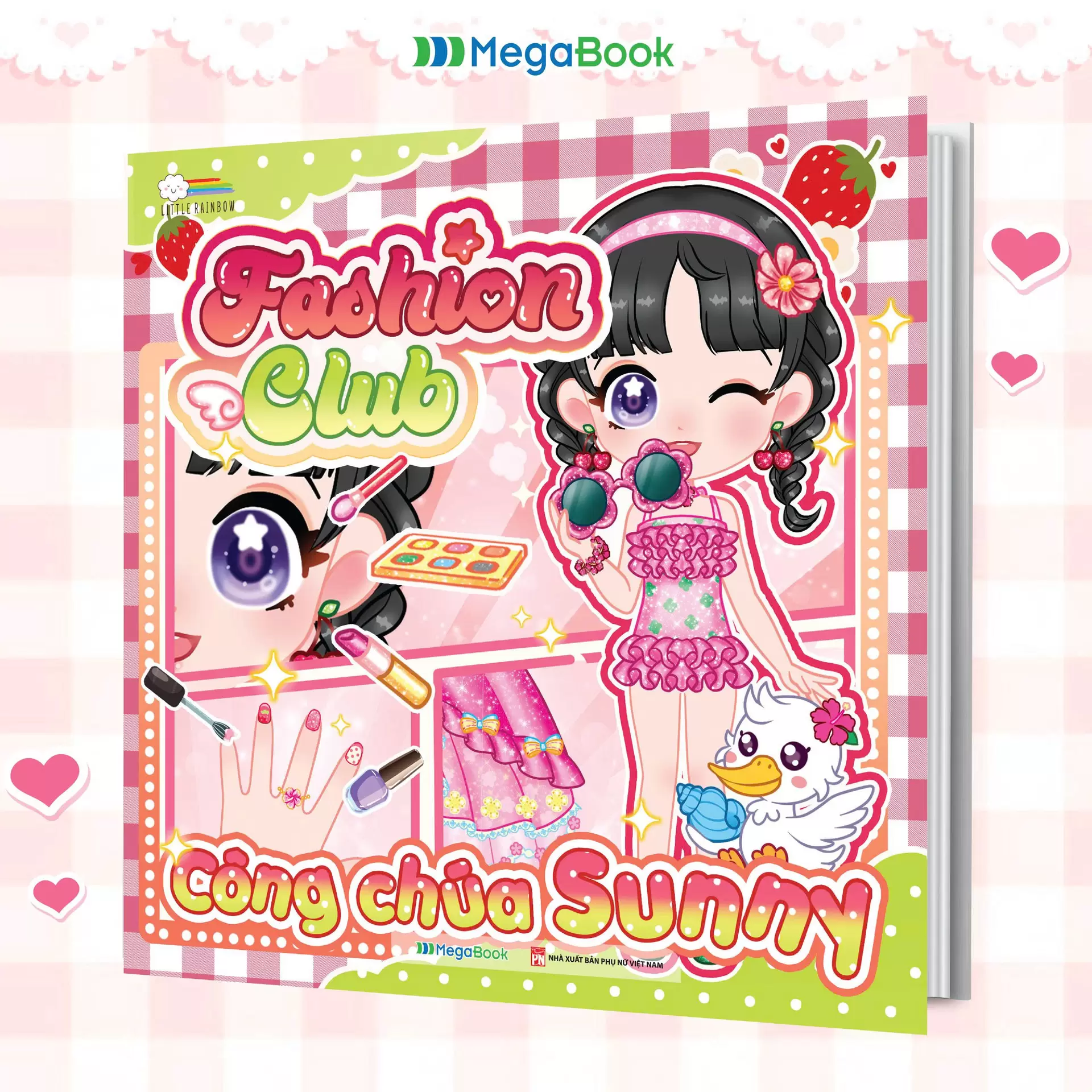 Fashion Club – Công Chúa Sunny (Đồ Chơi Bóc Dán 200+ Sticker Cho Bé)