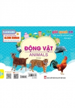 Flashcard Thế Giới Quanh Em: Động Vật – Animals (ND)