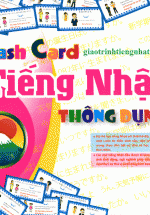 Hộp Flash Card Tiếng Nhật Thông Dụng