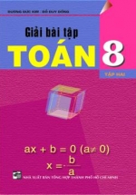 Giải Bài Tập Toán 8 Tập 2 (Hồng Ân)