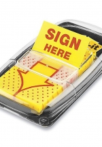 Giấy Notes SignHere Deli A1011