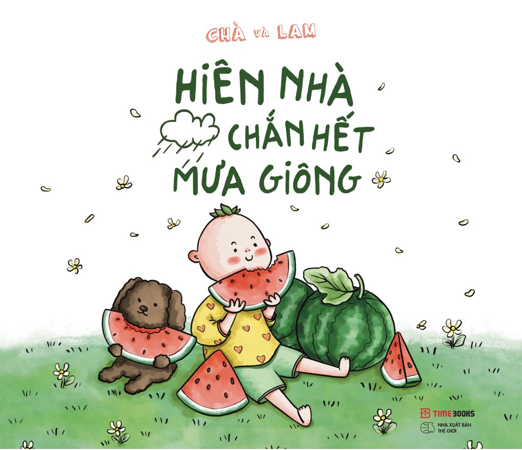 Sách Tô Màu Chữa Lành – Hiên Nhà Chắn Hết Mưa Giông