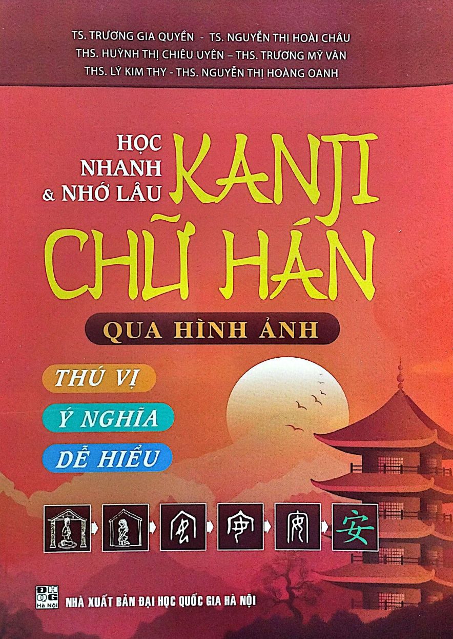 Học nhanh & Nhớ lâu: Chữ Hán – Kanji Qua Hình Anh Thú Vị – Ý Nghĩa – Dễ Hiểu