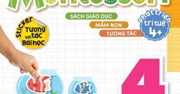 Học Toán Montessori – Tập 4 (Phát triển trí tuệ 4+)