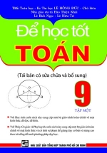 Để Học Tốt Toán 9 Tập 1