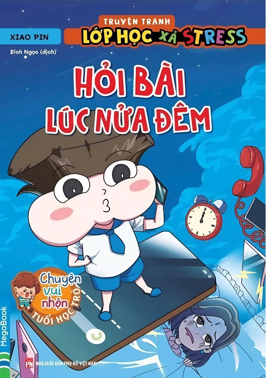 Truyện Tranh Lớp Học Xả Stress – Hỏi Bài Lúc Nửa Đêm