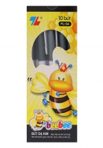 Hộp 10 Bút LK TL Beebee – Đen