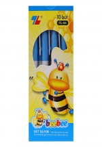 Hộp 10 Bút LK TL Beebee – Xanh