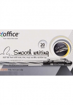 Hộp 20 Bút Bi Flexoffice FO – 03 – Đen