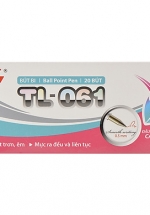 Hộp 20 Bút Bi Thiên Long – 061 – Đỏ