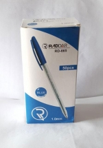 Hộp 50 Bút Bi Raddar 665 – Xanh