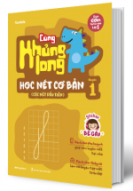 Cùng Khủng Long Học Nét Cơ Bản (Bé Gái) – Quyển 1