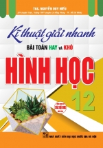 ki thuat giai nhanh bai toan hay kho hinh 12 L - Tuyển Chọn Sách Hay