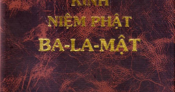 Kinh Niệm Phật Ba La Mật (Bìa Cứng)