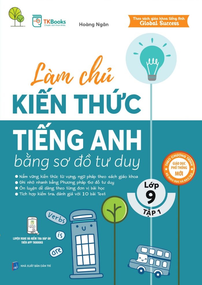 Làm Chủ Kiến Thức Tiếng Anh Bằng Sơ Đồ Tư Duy Lớp 9 – Tập 1
