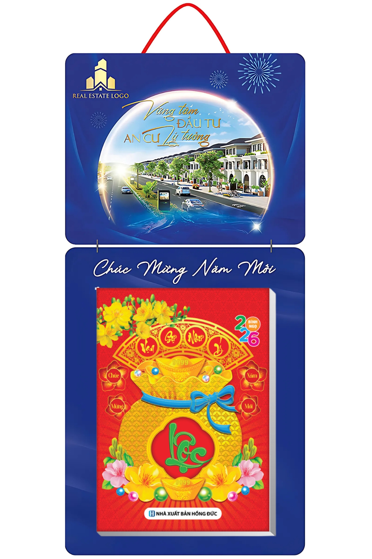 Lịch Bloc In Độc Quyền 2026 – Dành Cho Công Ty Bất Động Sản – Kích Thước 14.5×20.5 cm, 17×25 cm, 20×30 cm, 25×35 cm, 30×40 cm (Thiết Kế Theo Yêu Cầu)