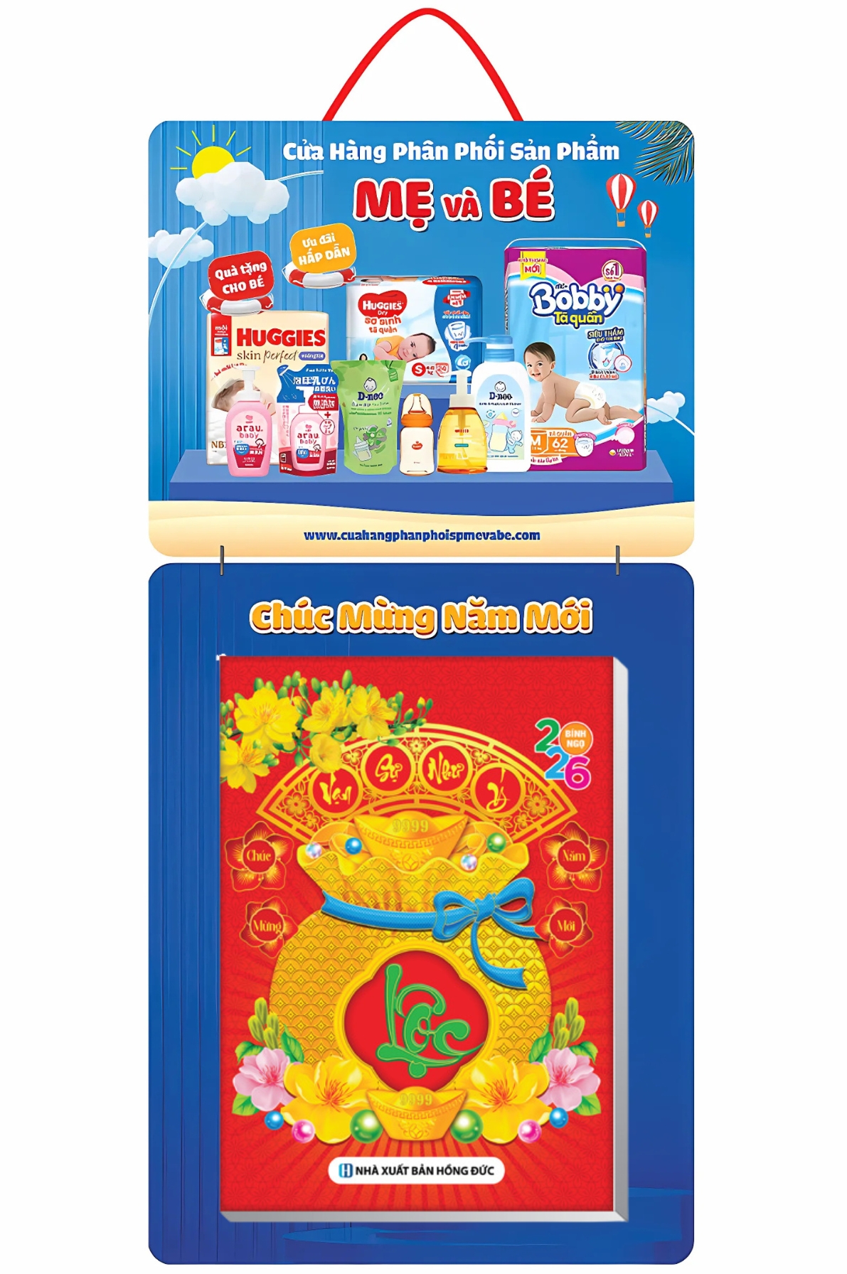 Lịch Bloc In Độc Quyền 2026 – Dành Cho Hệ Thống Cửa Hàng Mẹ Và Bé – Kích Thước 14.5×20.5 cm, 17×25 cm, 20×30 cm, 25×35 cm, 30x40cm (Thiết Kế Theo Yêu Cầu)