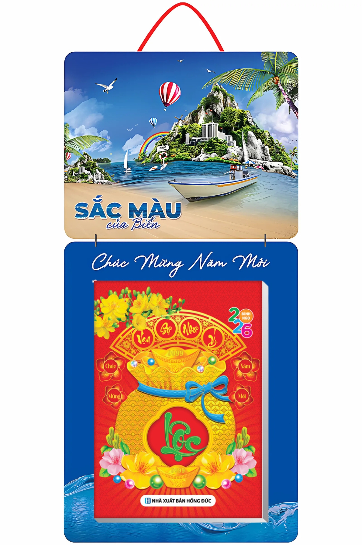 Lịch Bloc In Độc Quyền 2026 – Sắc Màu Của Biển – Kích Thước 14.5×20.5 cm, 17×25 cm, 20×30 cm, 25×35 cm, 30×40 cm (Thiết Kế Theo Yêu Cầu)