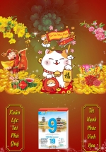 Lịch Gỗ Tết 2025 Tráng Gương Treo Tường Laminate – Tài Lộc May Mắn (40 Cm x 60 Cm)
