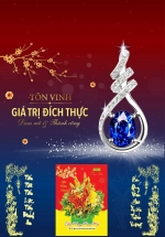 In Lịch Gỗ Tết Treo Tường Laminate 2022 Dành Cho Tiệm Vàng – Tôn Vinh Giá Trị Đích Thực (40 Cm x 60 Cm) + Tặng Kèm Bloc Đại Giá 85.000đ