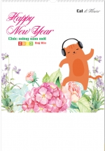 Lịch Lò Xo 7 Tờ 2023 (40 x 60 cm) – Bộ Lịch Duyên Dáng, Xinh Xắn – NSH85, NSH87, NSH89, NSH91, NSH93