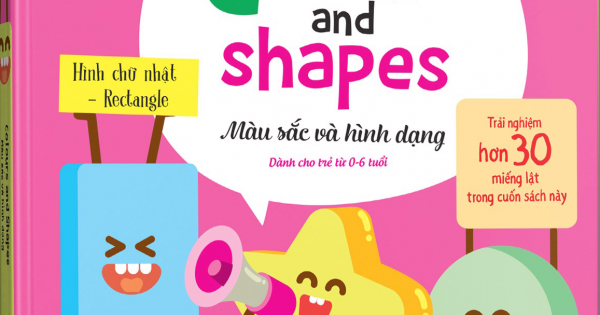 Lift-The-Flap – Lật Mở Khám Phá: Colours And Shapes: Màu Sắc Và Hình Dạng