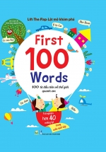 Lift-The-Flap – Lật Mở Khám Phá – First 100 Word – 100 Từ Đầu Tiên Về Thế Giới Quanh Em