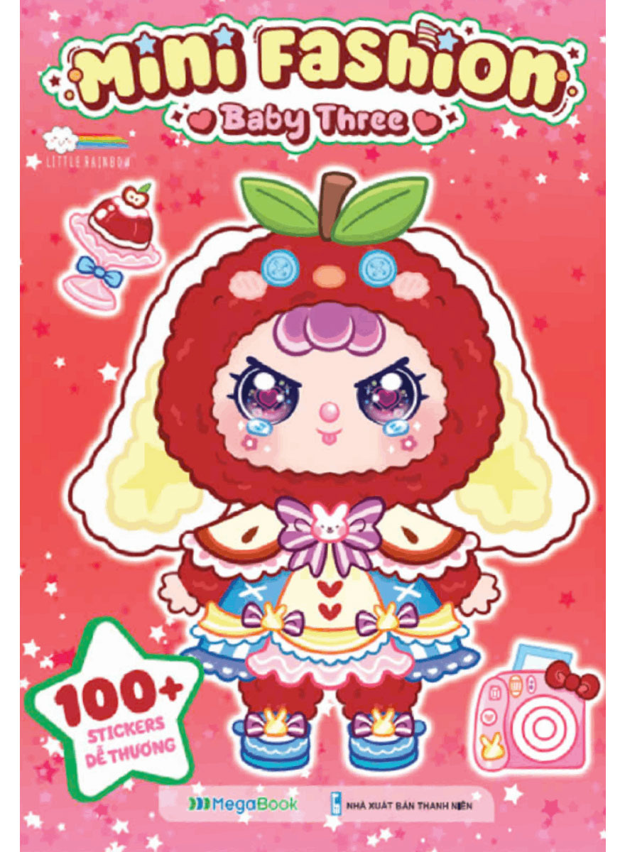 PLS – Mini Fashion – Baby Three (100+ Stickers Dễ Thương)