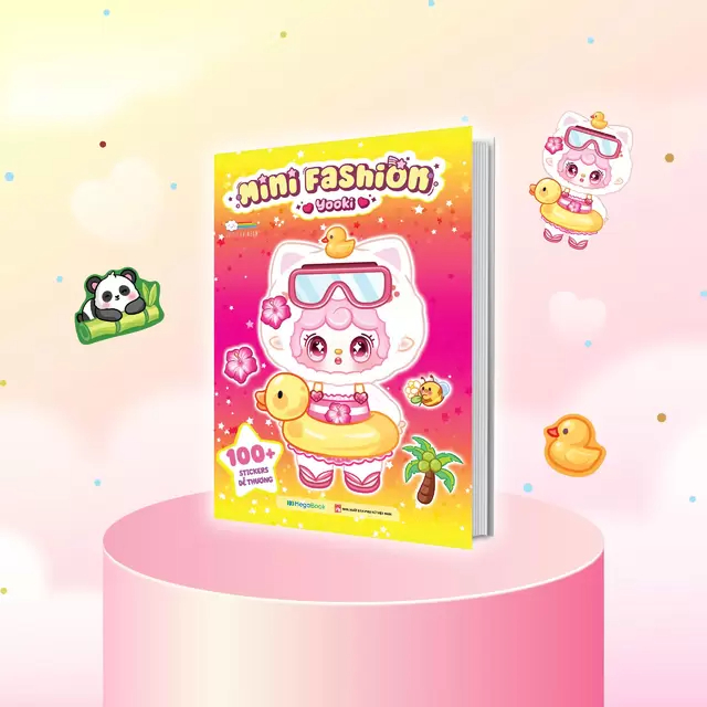 PLS – Mini Fashion – Yooki (100+ Stickers Dễ Thương)