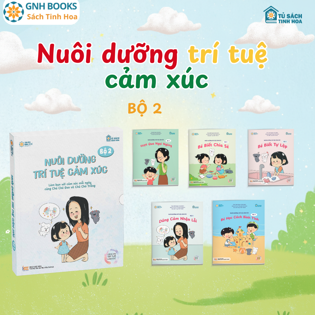 Bộ Sách Nuôi Dưỡng Trí Tuệ Cảm Xúc Bộ 2 – 18×21