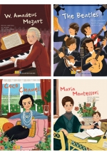 ND – Combo Sách Danh Nhân – Về Nghệ Thuật: W. Amadeus Mojart + The Beatles + Coco Chanel + Maria Montessori (Bộ 4 Cuốn)