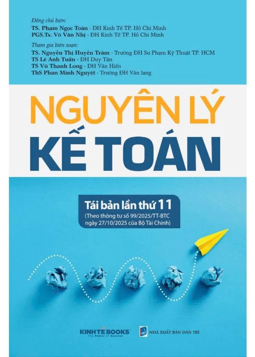 Nguyên Lý Kế Toán (TBLT11) – (Theo Thông Tư Số 99/2025/TT-BTC)