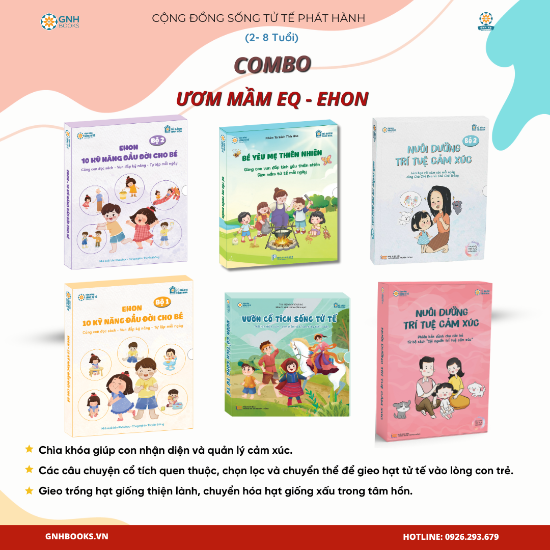 Combo Sách Hiểu Con Từ Những Năm Đầu Đời (0–8 Tuổi)