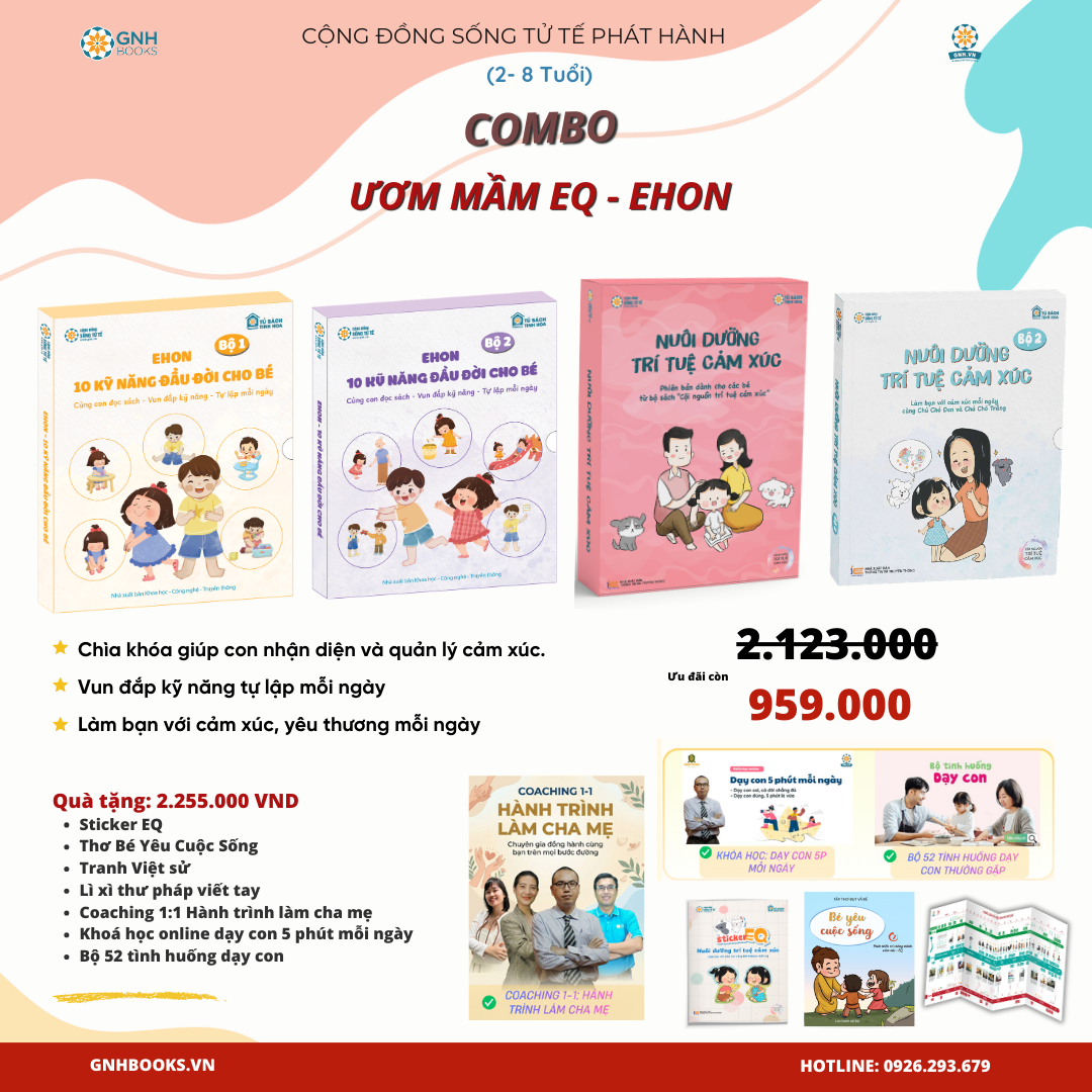 Combo 959 Trọn bộ EQ 1+EQ 2, EHON 1+EHON 2
