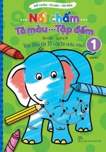 Nối Chấm – Tô Màu – Tập Đếm 01