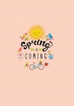 Notebook – Spring Is Coming (Khổ 13 x 18)