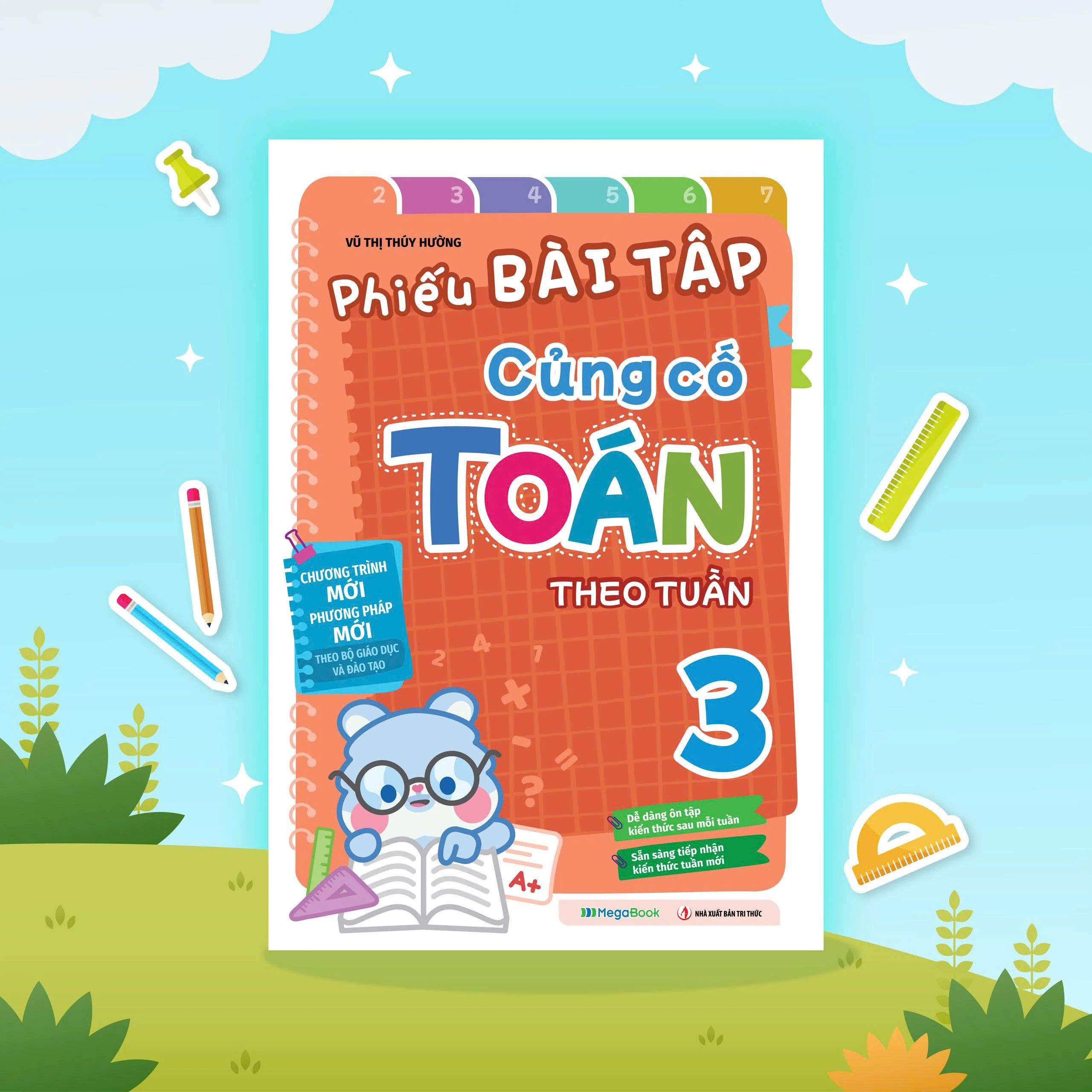 Phiếu Bài Tập Củng Cố Toán Theo Tuần Lớp 3