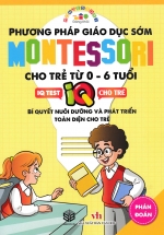 Phương Pháp Giáo Dục Sớm Montessori Cho Trẻ Từ 0 – 6 Tuổi – Phán Đoán (SB)