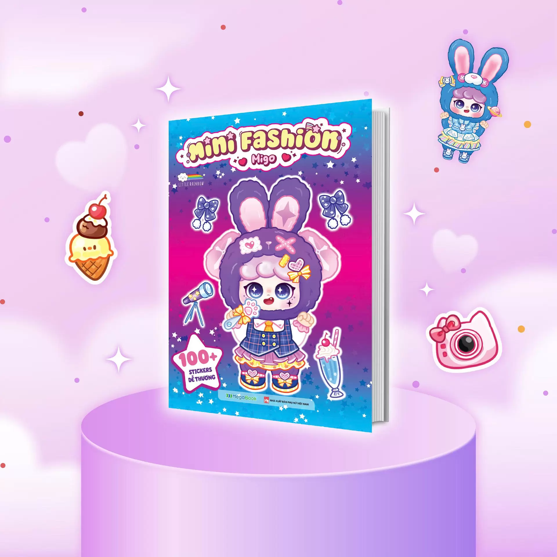 PLS – Mini Fashion – Migo (100+ Stickers Dễ Thương)