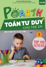 POMath – Toán Tư Duy Cho Trẻ Em 4-6 Tuổi Tập 3