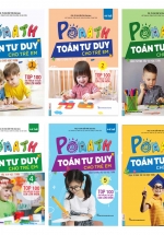 Trọn Bộ Sách PoMath – Toán Tư Duy Cho Trẻ Em 4-6 Tuổi (6 cuốn)