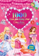 1000 Hình Dán Trang Phục Công Chúa – Công Chúa Hoa Lệ