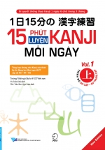 15 Phút Luyện Kanji Mỗi Ngày – Vol 1