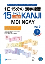 15 Phút Luyện Kanji Mỗi Ngày – Vol 3